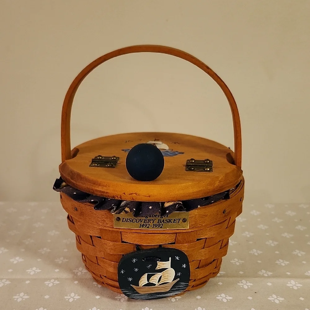Longaberger Discovery Basket with Nautical Accent